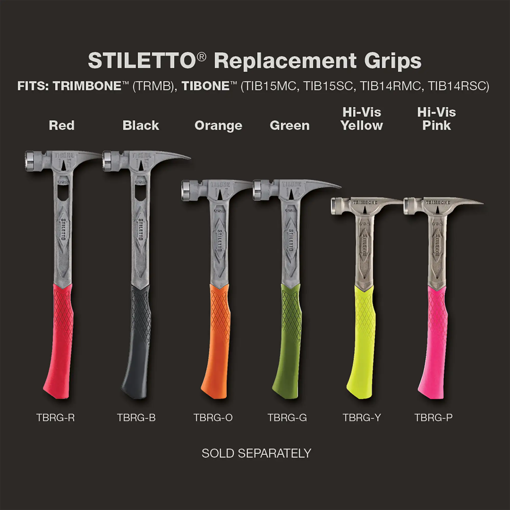 STILETTO® Black Replacement Grip
